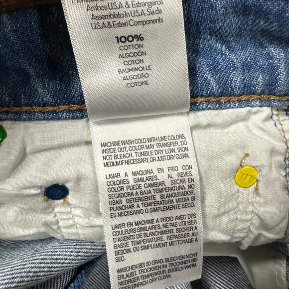 Mother Snacks NWT High Waisted Twizzy Skimp Size 28 Delicious Memories Straight - Picture 6 of 10